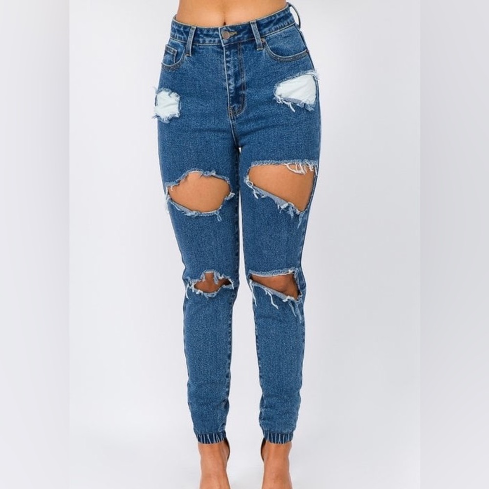 Denim Joggers